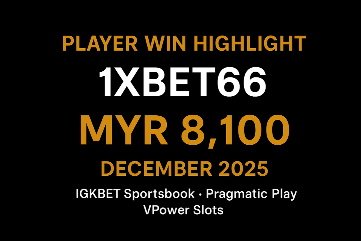 1XBET VIP Player 1xbet66